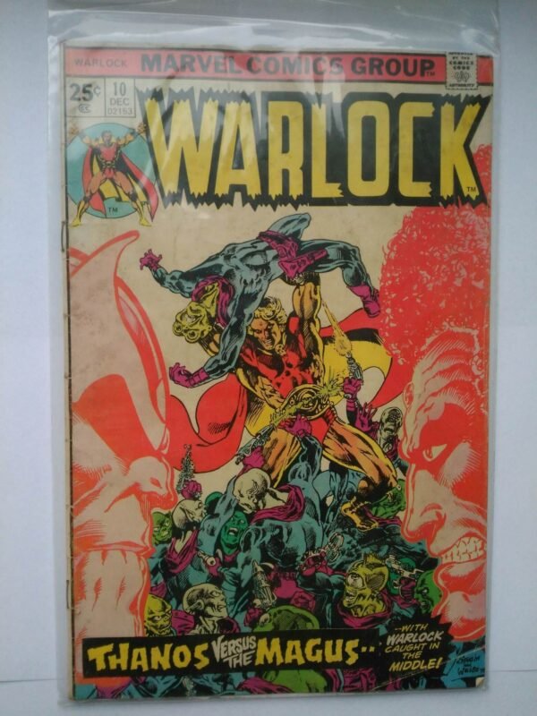 Komiks Warlock 10 Dec 1975 Origin ThanosGamora