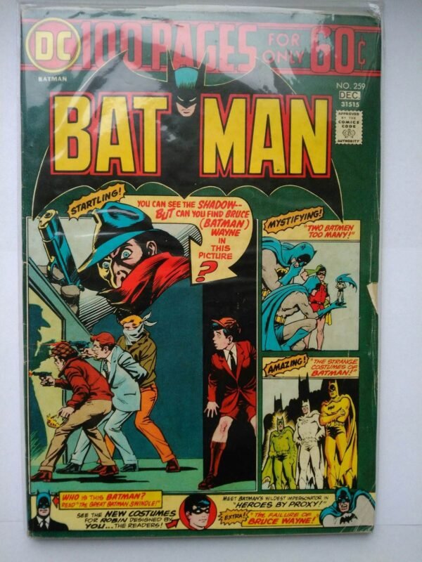 Komiks Batman Giant 259 December 1974