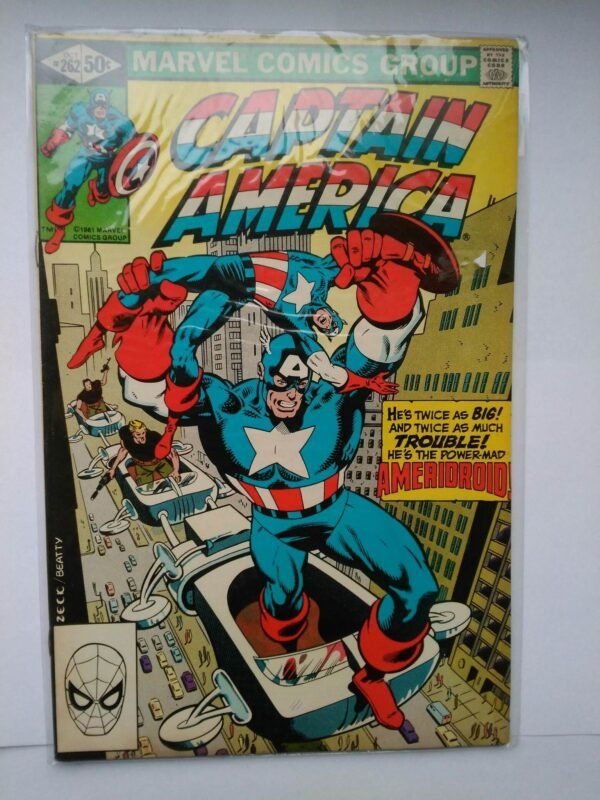 Komiks Captain America 262 October 1981