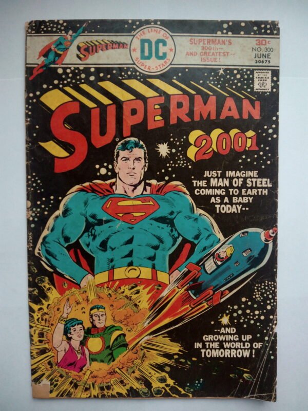Komiks Superman 300 June 1976