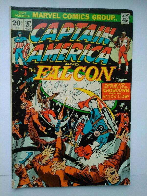 Komiks Captain America 167 Nov 1973