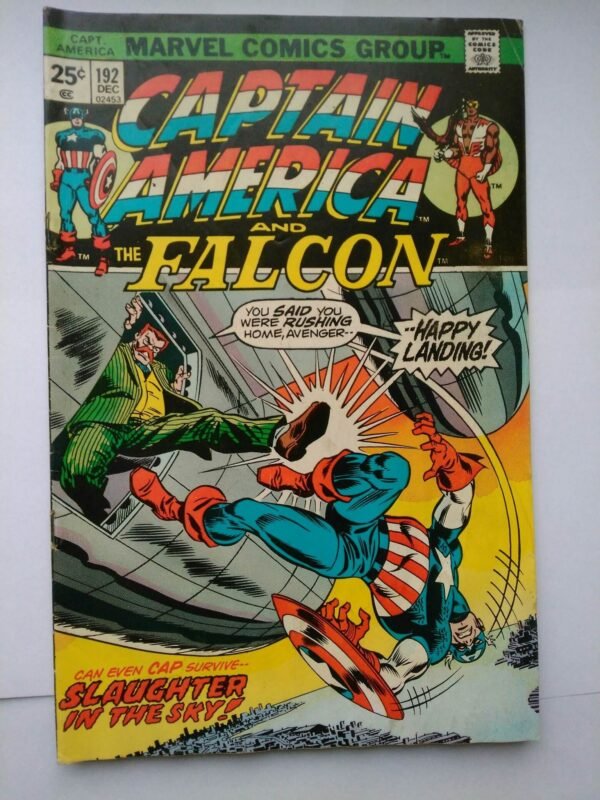 Komiks Captain America 192 Dec 1975 1st Moonstone