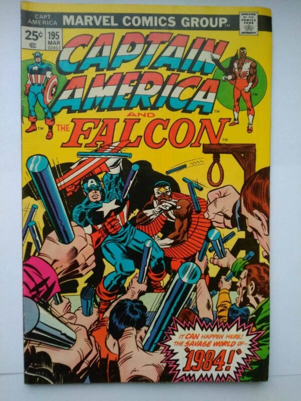 Komiks Captain America 195 March 1976