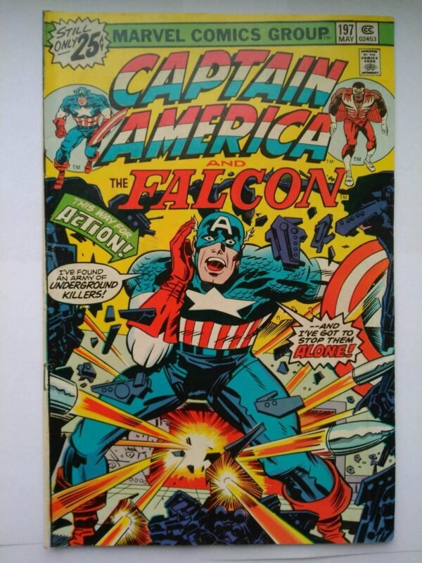 Komiks Captain America 197 May 1976