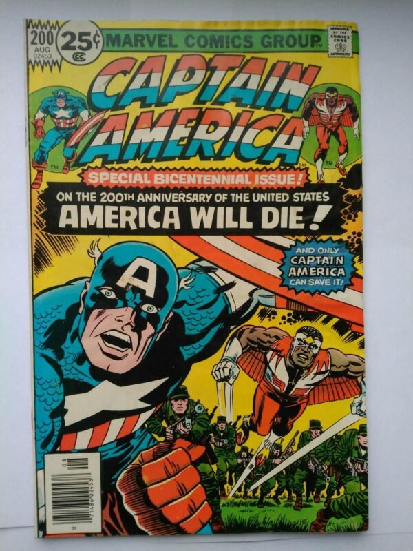 Komiks Captain America 200 August 1976