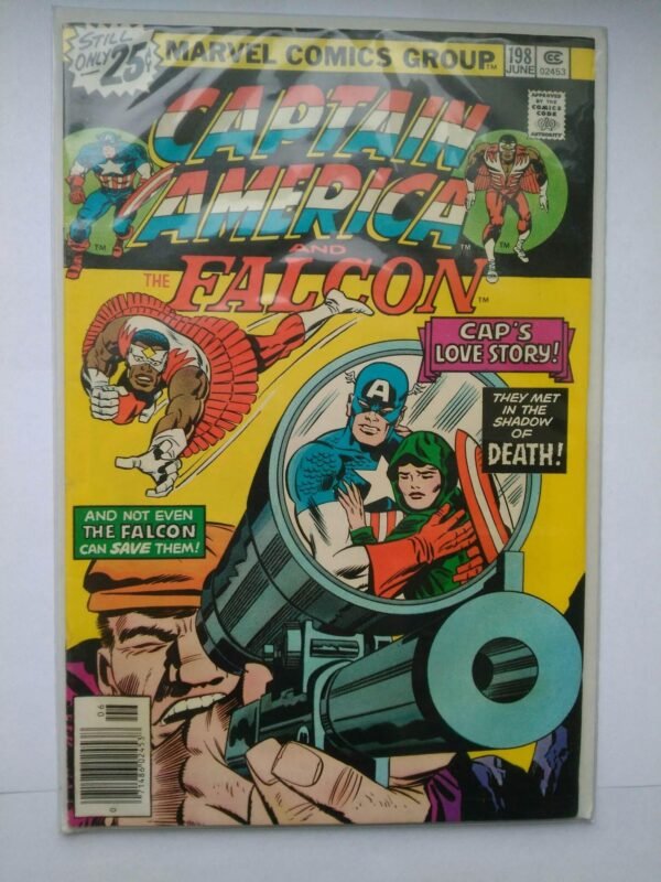 Komiks Captain America 198 June 1976