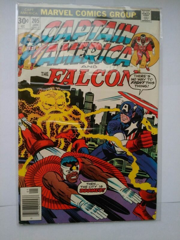 Komiks Captain America 205 January 1977