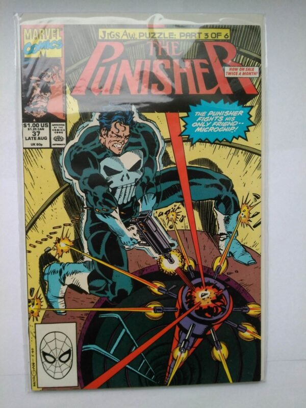 Komiks Punisher 37-40 Jigsaw Puzzle 1990