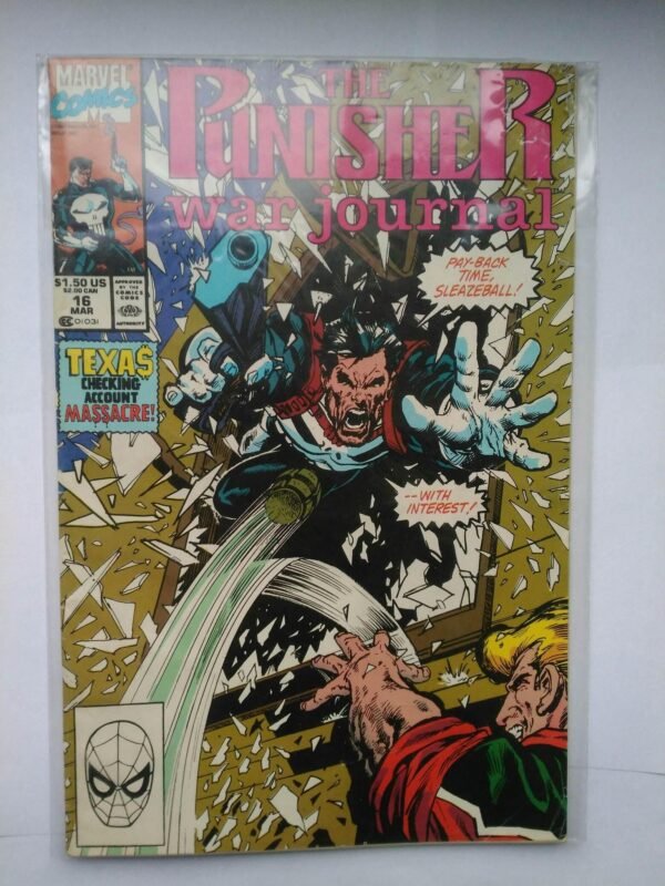 Komiks Punisher War Journal 16 March 1990