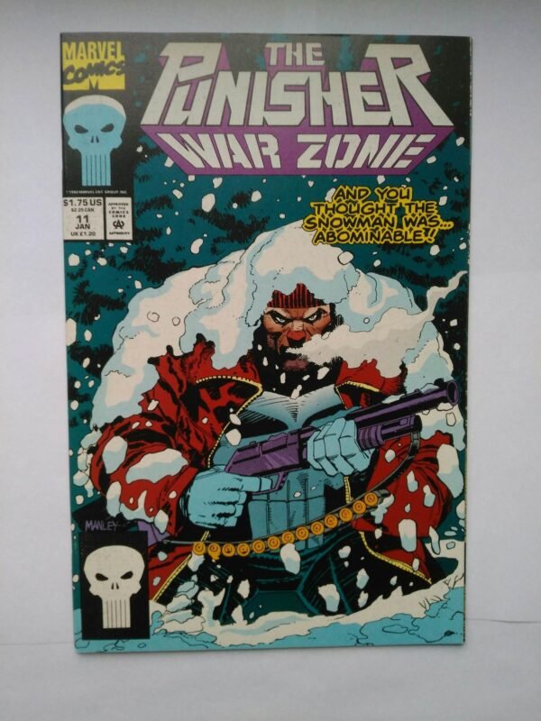 Komiks Punisher War Zone 11 January 1993