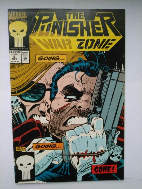 Komiks Punisher War Zone 9 November 1992