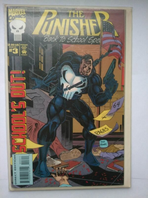 Komiks Punisher Back to School 3 1994