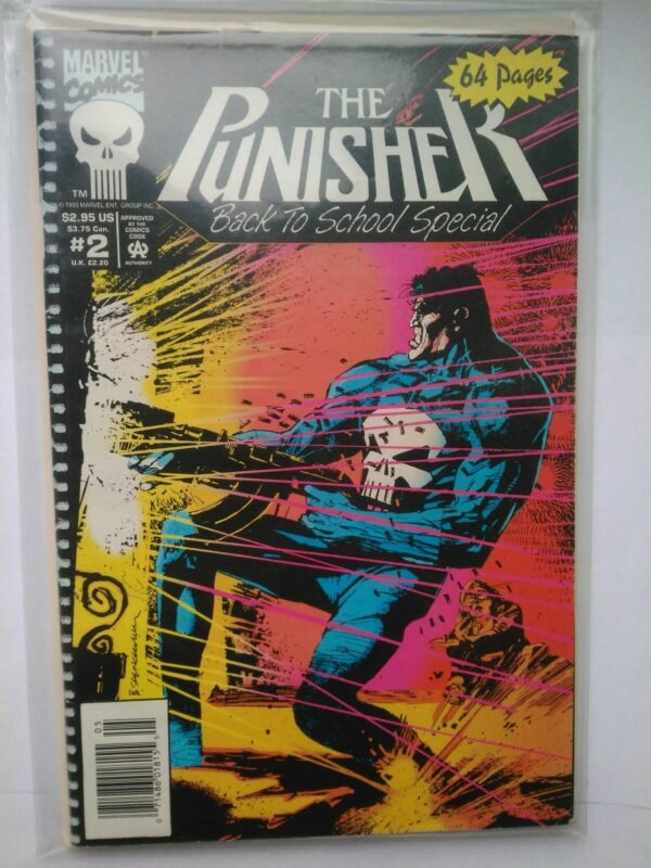 Komiks Punisher Back to School Special 2 1993 Sienkiewicz