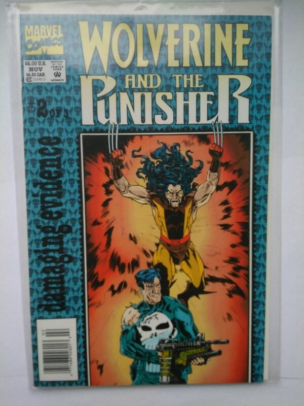 Komiks Wolverine and Punisher 1-3 1993 Full Run