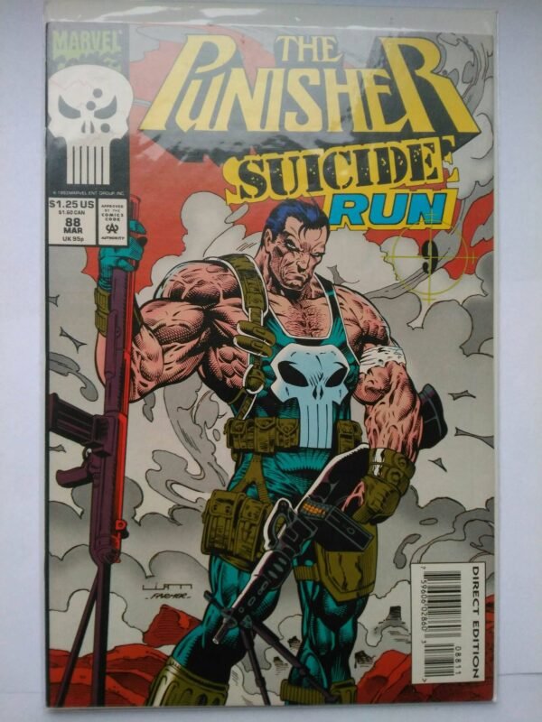 Komiks Punisher Suicide Run 88 March 1994
