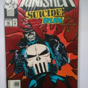 Komiks Punisher Suicide Run 86 January 1994 Metallic Cover