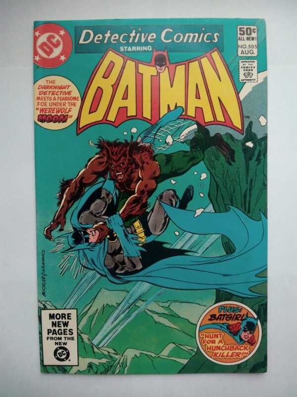 Komiks Detective Comics 505 August 1981