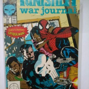 Komiks Punisher War Journal 14 January 1990 Spiderman