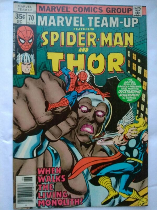 Komiks Marvel Team-Up 70 June 1978