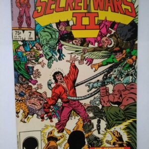 5 x Komiks Secret Wars II 1985