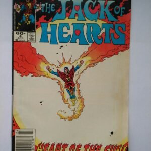 4 x Komiks Jack of Hearts Full Run 1984