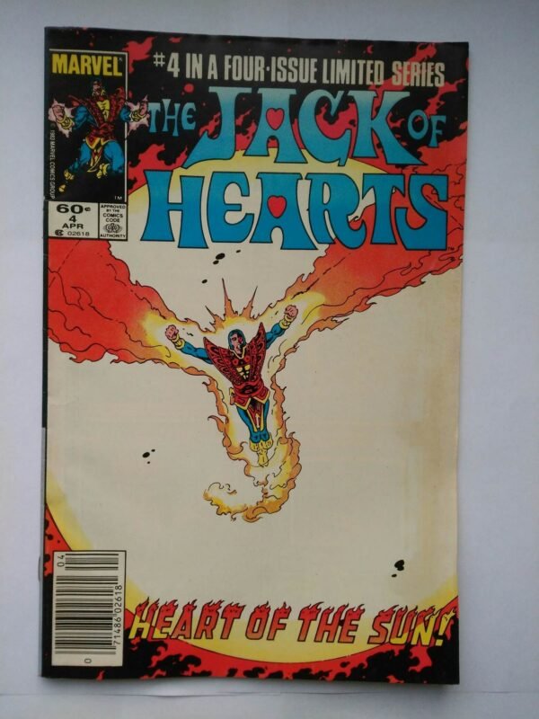 2231.jpg 4 x Komiks Jack of Hearts Full Run 1984
