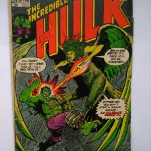 Komiks Hulk 168 October 1973 1st App Harpy