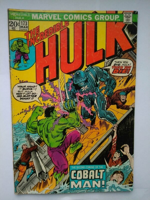 Komiks Hulk 173 March 1974