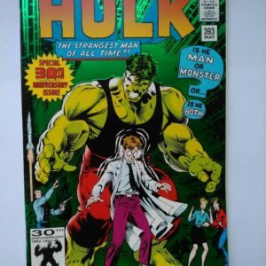 Komiks Hulk 393 May 1993 30th Anniversary Hoil Cover