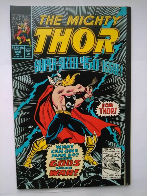 Komiks Thor 450 August 1992 450th Super Sized Issue