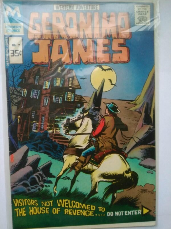 Komiks Geronimo Jones 7 1972