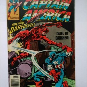 Komiks Captain America 234 June 1979 Daredevil