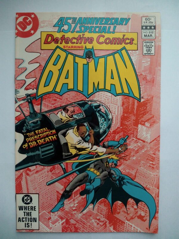 Komiks Detective Comics 512 March 1981