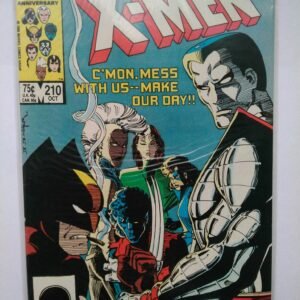 Komiks Uncanny X-men 210 October 1986 1st App Marauders