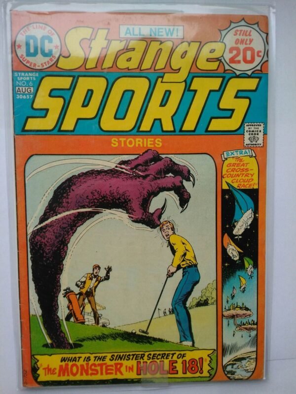 Komiks Strange Sports 6 August 1974