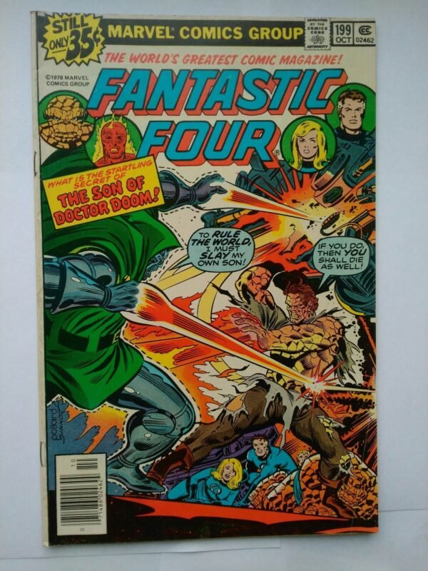 Komiks Fantastic Four 199 October 1978