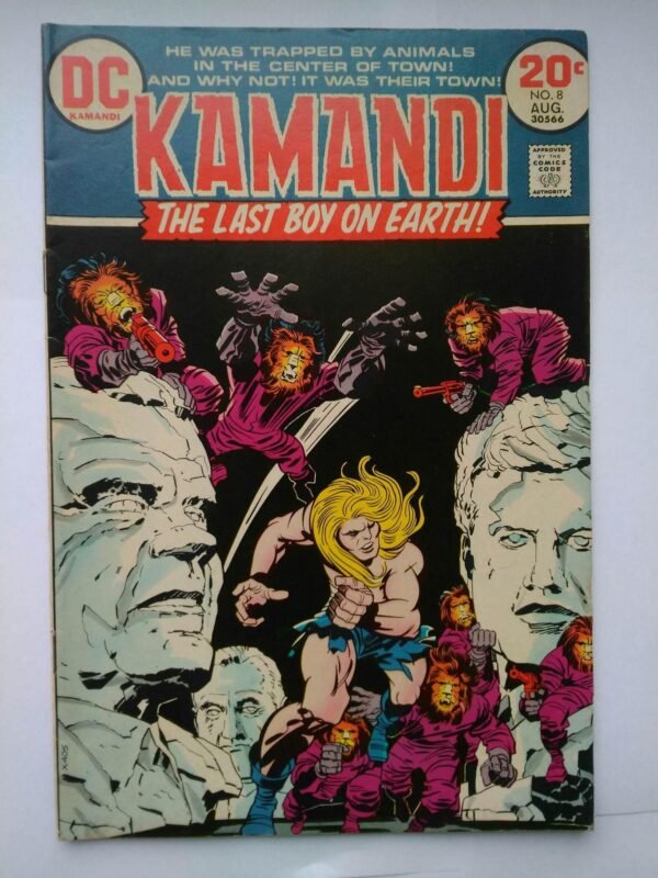 Komiks Kamandi 8 August 1973