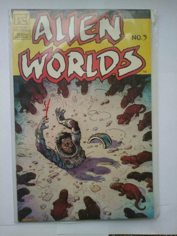 Komiks Alien Worlds 3 July 1983