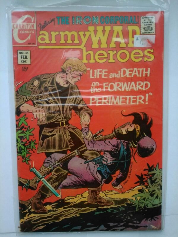 Komiks Army War Heroes 36 February 1970