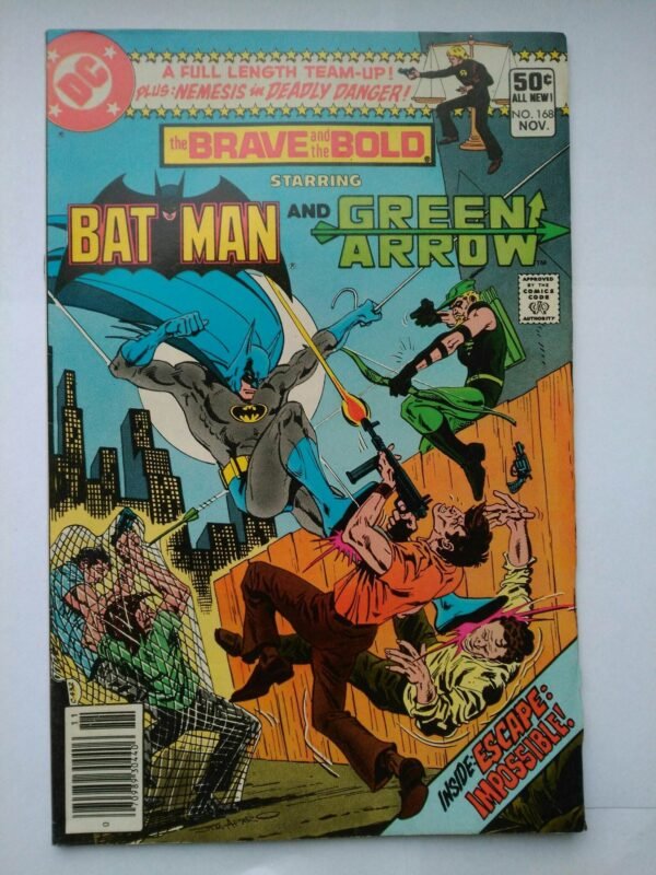 Komiks Brave and Bold 168 November 1980