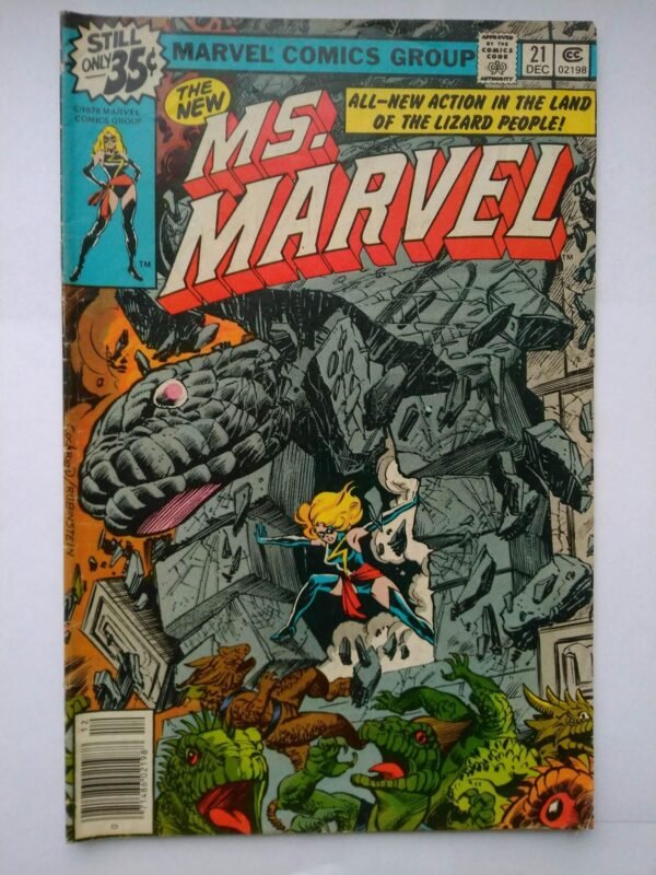 Komiks Ms Marvel 21 December 1978