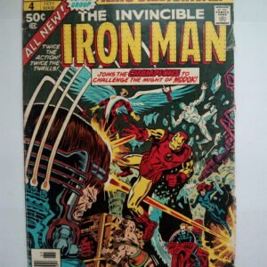 Komiks Iron Man 4 King Size Annual 1977