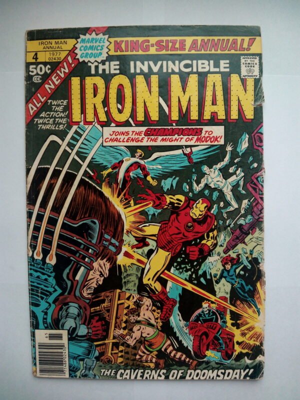 Komiks Iron Man 4 King Size Annual 1977