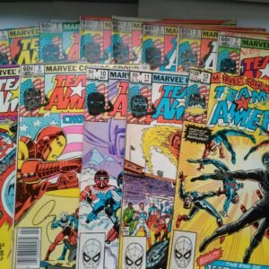 2300.jpg 12 x Komiks Team America 1-12 1982/1983