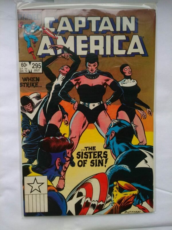 Komiks Captain America 295 July 1984