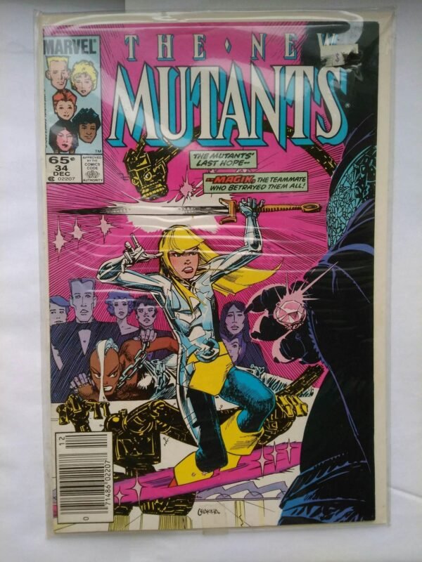 Komiks The New Mutants 34 December 1985
