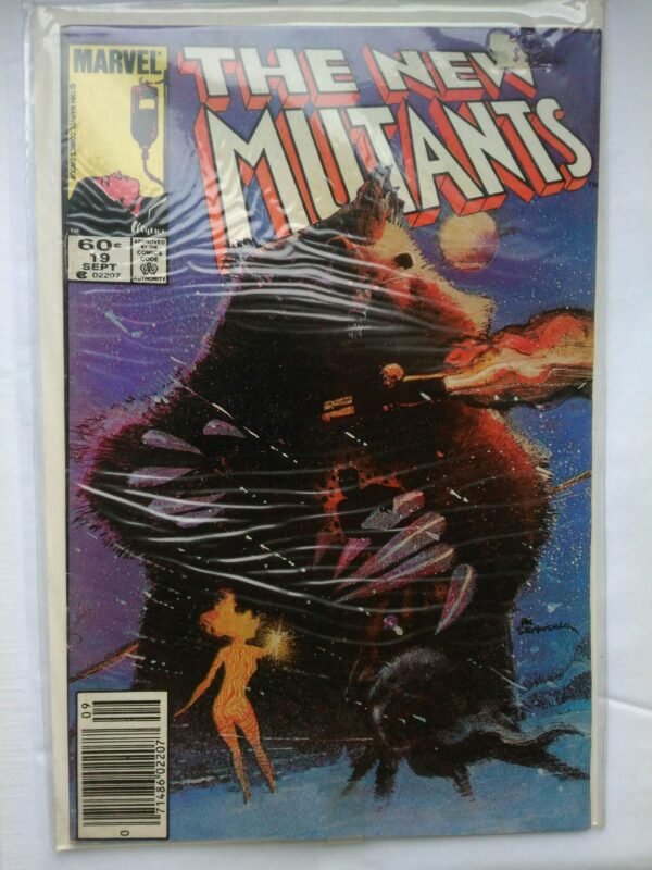 Komiks New Mutants 19 September 1984 Sienkiewicz