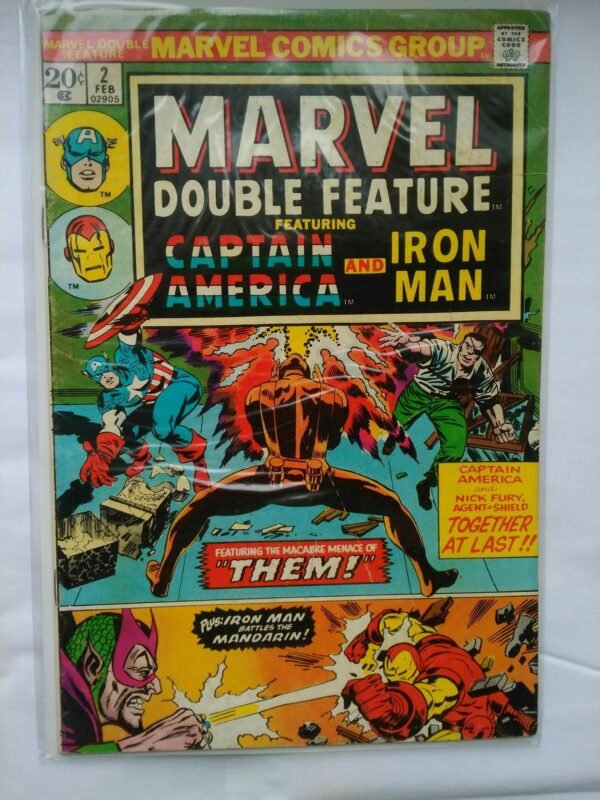 Komiks Marvel Double Feature 2 February 1973