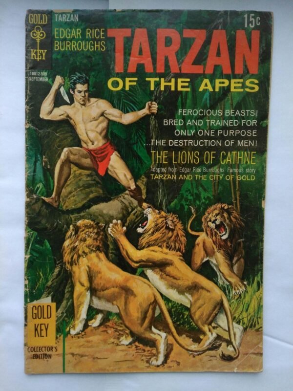 Komiks Tarzan of The Apes 187 September 1969