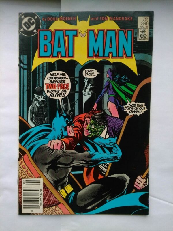 Komiks Batman 398 August 1986